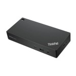Lenovo ThinkPad Universal USB-C Docking Station με HDMI/DisplayPort 4K Ethernet και συνδεση 3 Οθονών Μαύρο