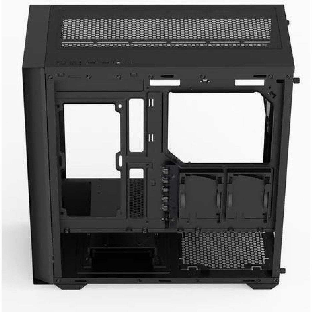 Aerocool D502A V1 Gaming Midi Tower Κουτί Υπολογιστή με Πλαϊνό Παράθυρο Μαύρο