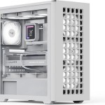 Aerocool D502A V1 Gaming Midi Tower Κουτί Υπολογιστή με Πλαϊνό Παράθυρο Λευκό