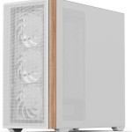 Aerocool D301A V2 Gaming Mini Tower Κουτί Υπολογιστή με Πλαϊνό Παράθυρο και RGB Φωτισμό Λευκό