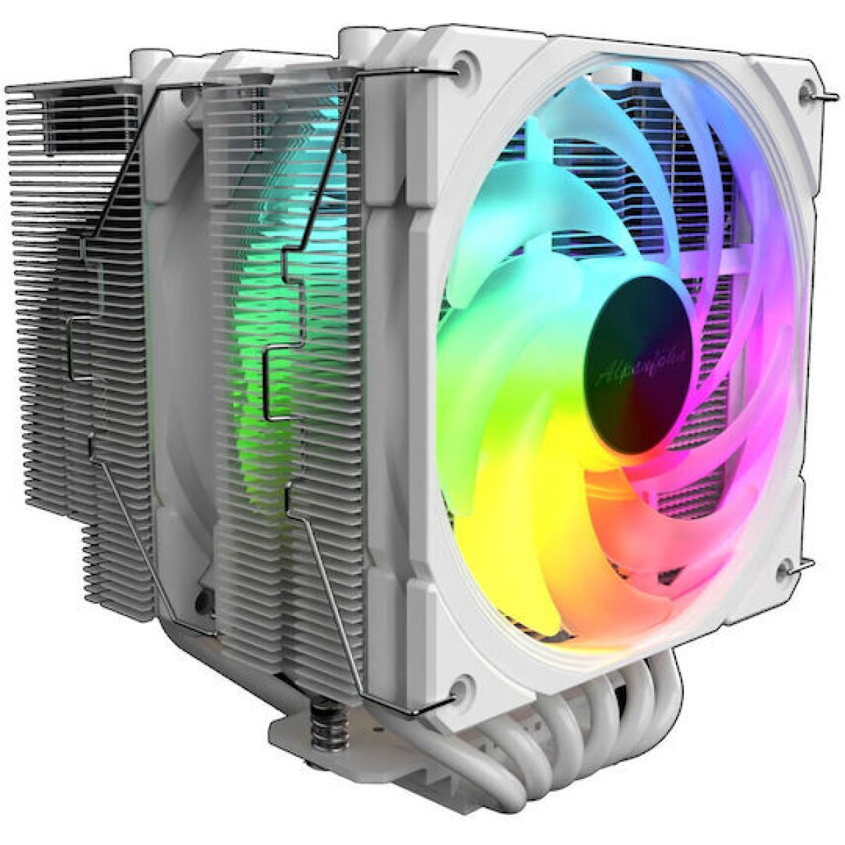 Alpenfoehn Brocken 4 MAX Ψύκτρα Επεξεργαστή για Socket AM4/AM5/1200/115x/1700 με ARGB Φωτισμό Λευκή