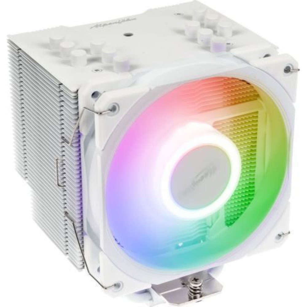 Alpenfoehn Brocken 4 Ψύκτρα Επεξεργαστή για Socket AM4/AM5/1200/115x/1700 με ARGB Φωτισμό Λευκή