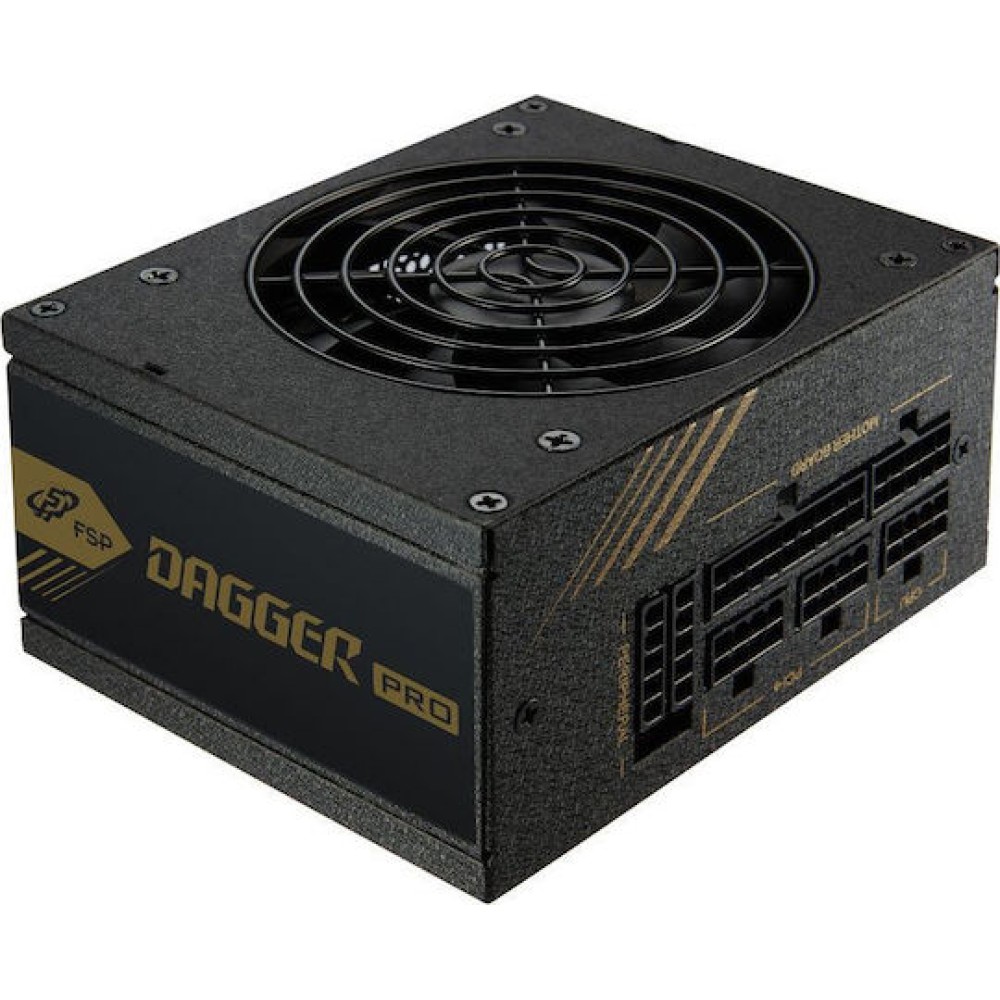 FSP/Fortron Dagger Pro 650W 650W Μαύρο Τροφοδοτικό Υπολογιστή Full Modular 80 Plus Gold