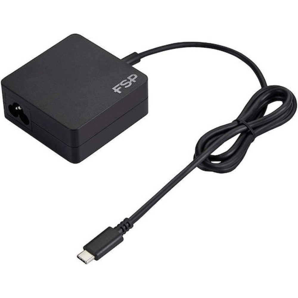 FSP/Fortron USB-C Universal Φορτιστής Laptop 65W χωρίς Καλώδιο Τροφοδοσίας