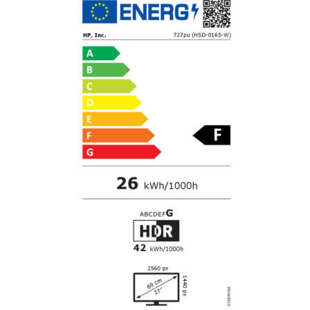 HP Series 7 Pro IPS Monitor 27
