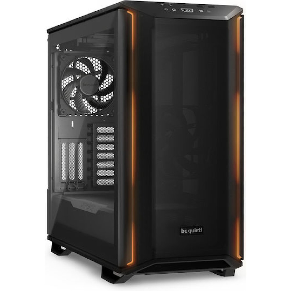 Be Quiet Dark Base 701 Gaming Midi Tower Κουτί Υπολογιστή με Πλαϊνό Παράθυρο και RGB Φωτισμό Μαύρο