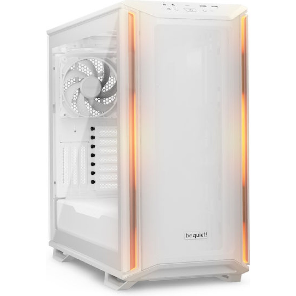 Be Quiet Dark Base 701 Gaming Full Tower Κουτί Υπολογιστή με Πλαϊνό Παράθυρο και RGB Φωτισμό Λευκό