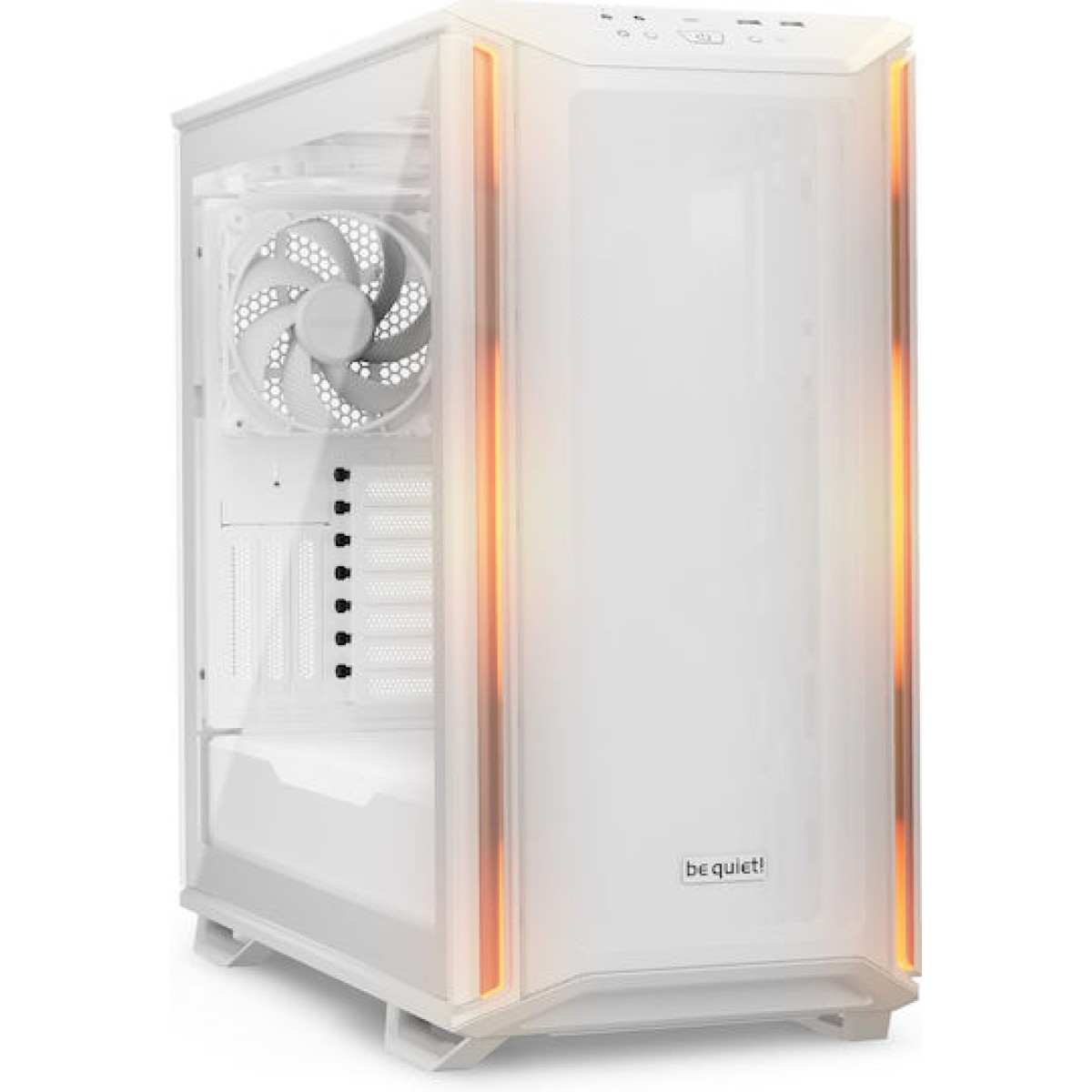 Be Quiet Dark Base 701 Gaming Full Tower Κουτί Υπολογιστή με Πλαϊνό Παράθυρο και RGB Φωτισμό Λευκό