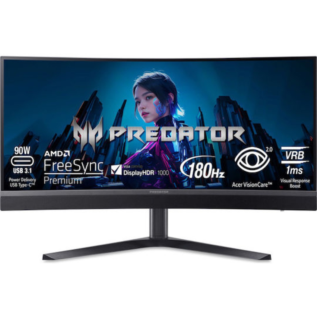 Acer Predator X34 V3 Ultrawide VA HDR Gaming Monitor 34