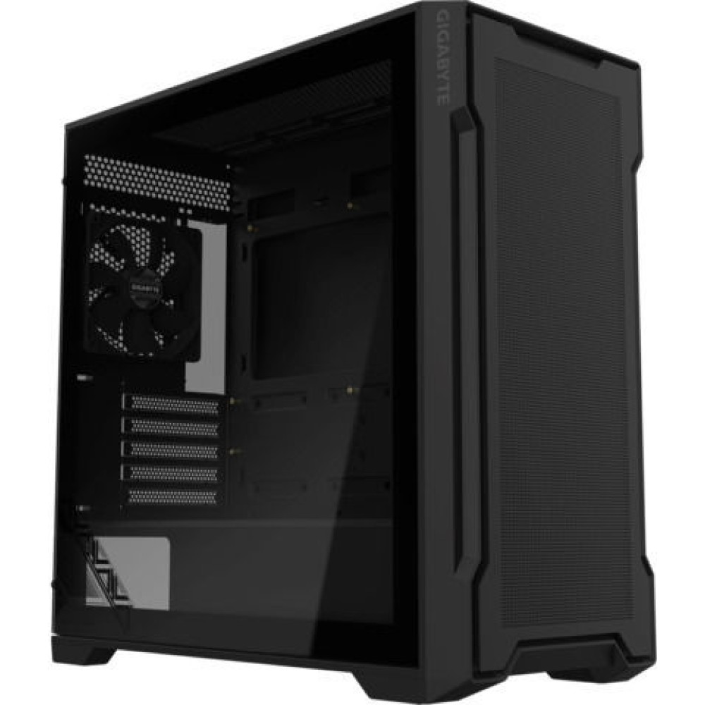 Gigabyte C102 GLASS Midi Tower Κουτί Υπολογιστή Black