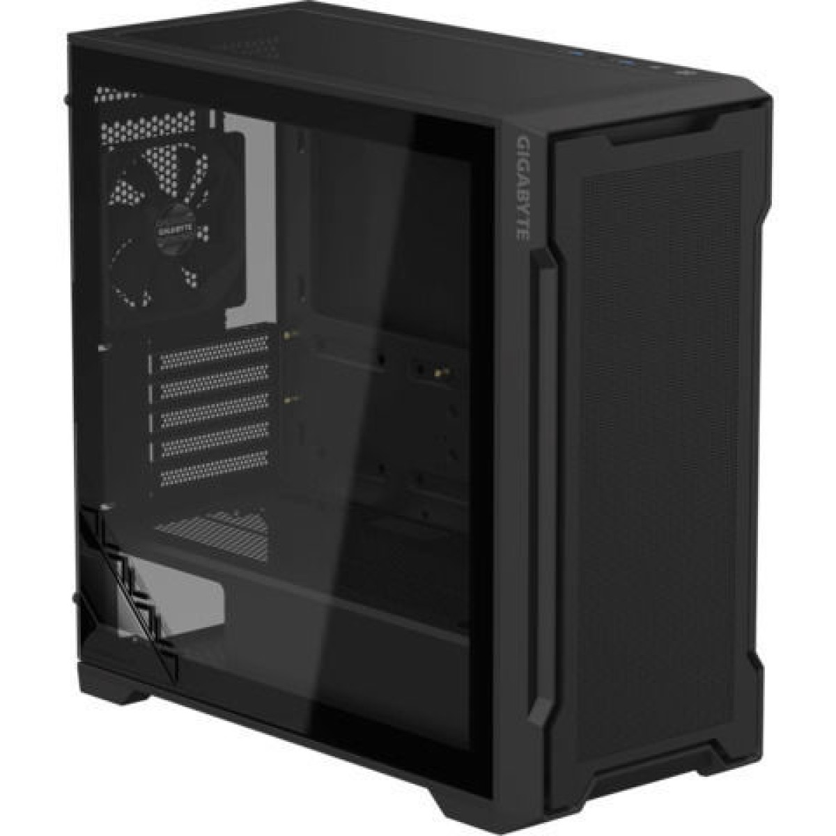 Gigabyte C102 GLASS Midi Tower Κουτί Υπολογιστή Black