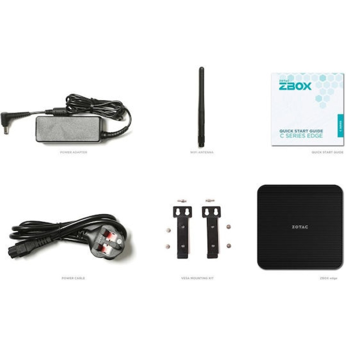 Zotac ZBOX Edge CI343 Barebone (N-series-N100)