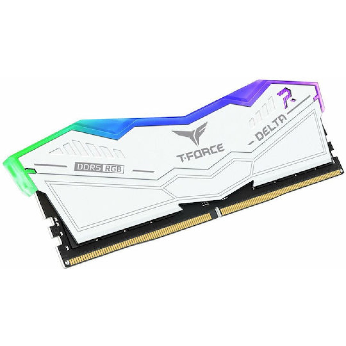 TeamGroup Delta RGB DDR5 32GB RAM με 2x16GB Modules και Ταχύτητα 6400 για Desktop