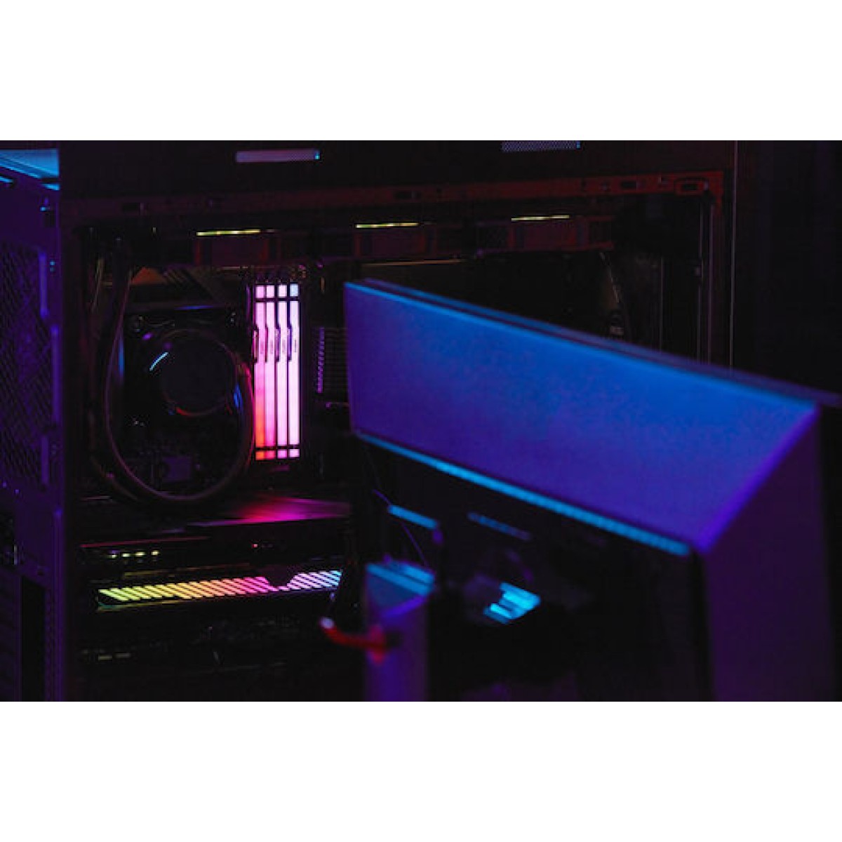 Kingston Fury Beast RGB DDR5 32GB RAM με 2x16GB Modules και Ταχύτητα 6000 για Desktop