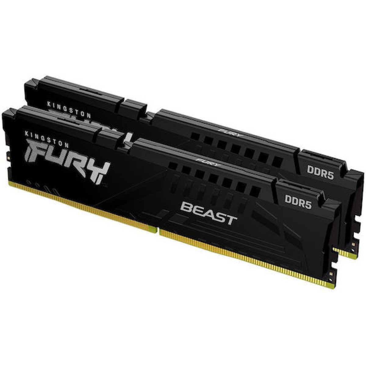 Kingston Fury Beast Black EXPO DDR5 32GB RAM με 2x16GB Modules και Ταχύτητα 6000 για Desktop