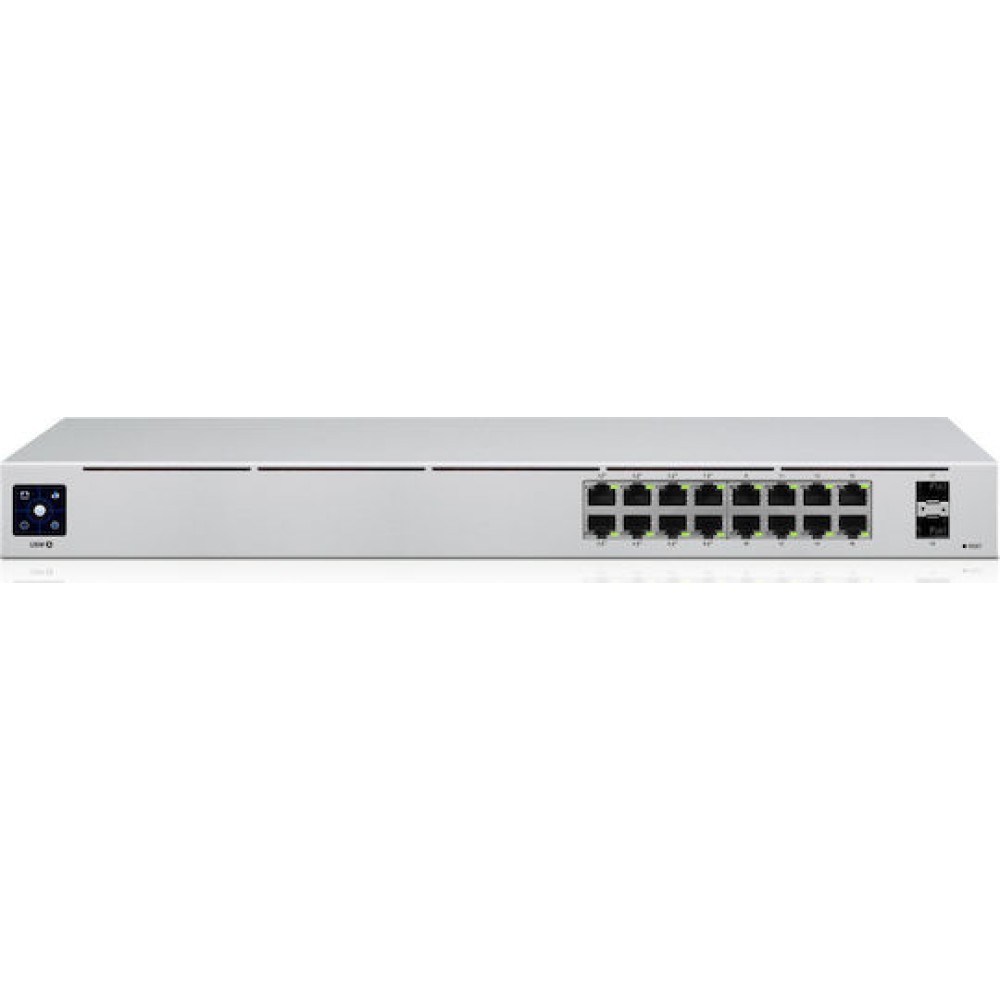 Ubiquiti USW-Pro-Max-16 Managed L3 Switch με 16 Θύρες Ethernet και 2 SFP Θύρες