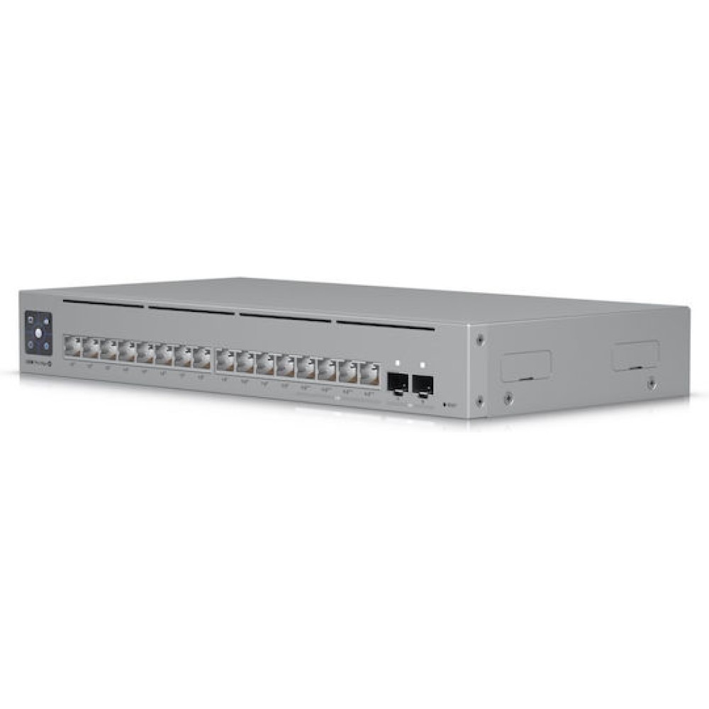 Ubiquiti Pro Max 16 PoE Managed L2 / L3 PoE Switch με 16 Θύρες Ethernet και 2 SFP Θύρες
