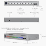 Ubiquiti Pro Max 16 PoE Managed L2 / L3 PoE Switch με 16 Θύρες Ethernet και 2 SFP Θύρες