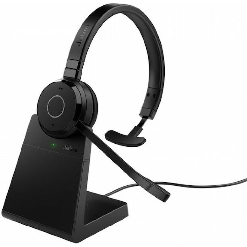 Jabra Evolve 65 Te Link Ms Mono Stand Wireless Headphones