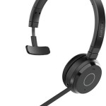 Jabra Evolve 65 Te Link Uc Mono Stand Wireless Headphones