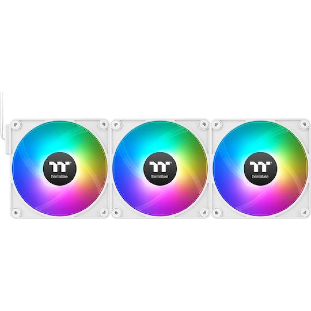 Thermaltake CT140 EX ARGB Magnetic Quick Connect Case Fan 3τμχ Λευκό