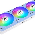 Thermaltake CT120 EX Case Fan με ARGB Φωτισμό και Σύνδεση 4-Pin PWM 3τμχ Hydrangea Blue