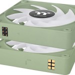 Thermaltake CT120 EX Case Fan με ARGB Φωτισμό και Σύνδεση 4-Pin PWM 3τμχ Matcha Green