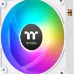 Thermaltake CT120 EX Reverse Case Fan με ARGB Φωτισμό και Σύνδεση 3-Pin / 4-Pin PWM 3τμχ Λευκό