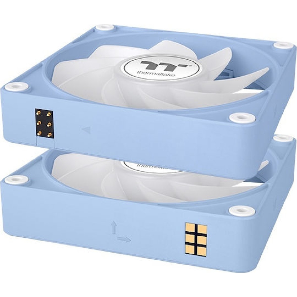 Thermaltake CT120 EX Reverse Case Fan με ARGB Φωτισμό και Σύνδεση 4-Pin PWM Hydrangea Blue