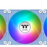 Thermaltake CT140 EX Reverse ARGB Case Fan με Σύνδεση 3-Pin / 4-Pin PWM Λευκό