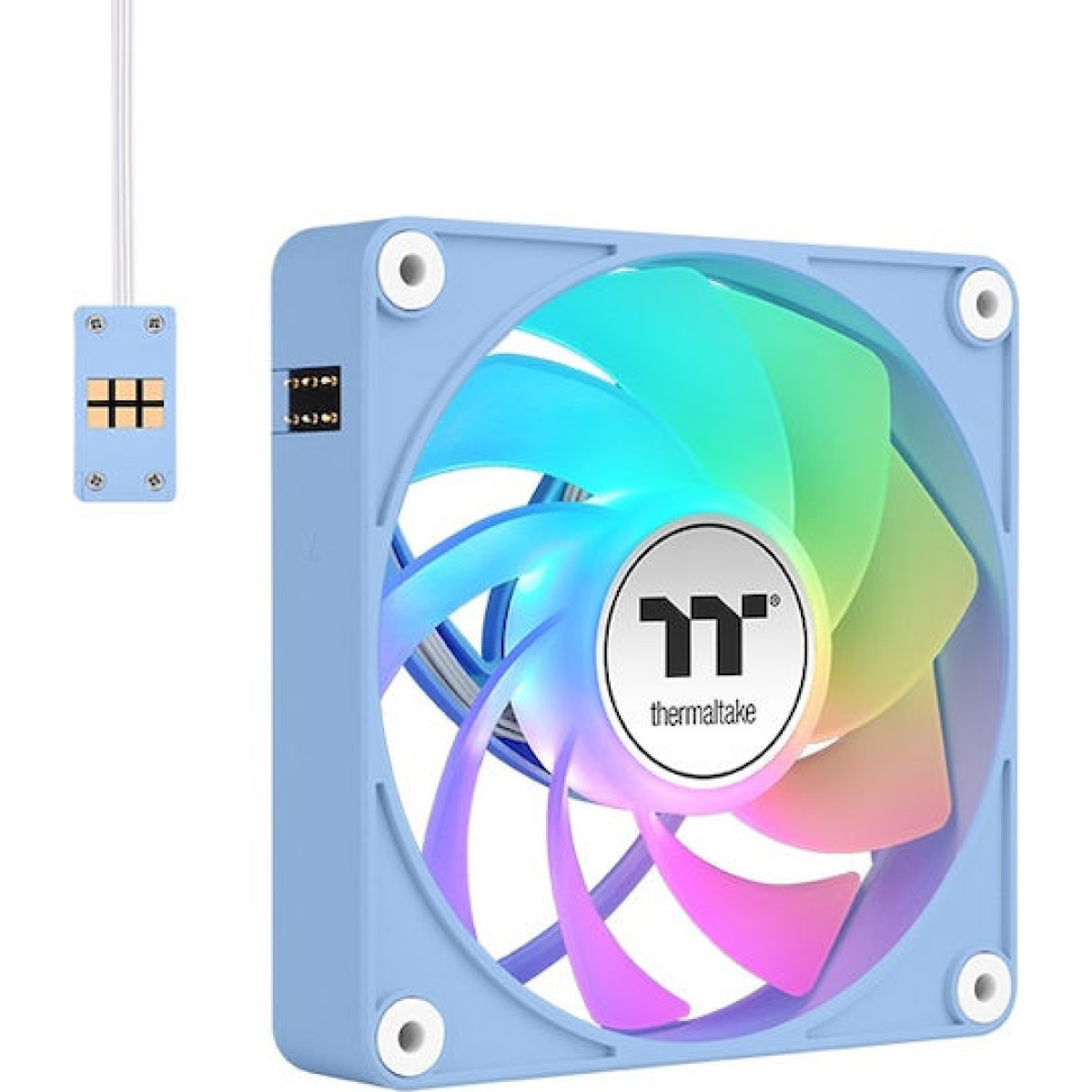 Thermaltake CT140 EX Reverse ARGB Case Fan με Σύνδεση 3-Pin / 4-Pin PWM Λευκό