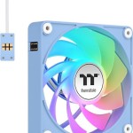 Thermaltake CT140 EX Reverse ARGB Case Fan με Σύνδεση 3-Pin / 4-Pin PWM Λευκό