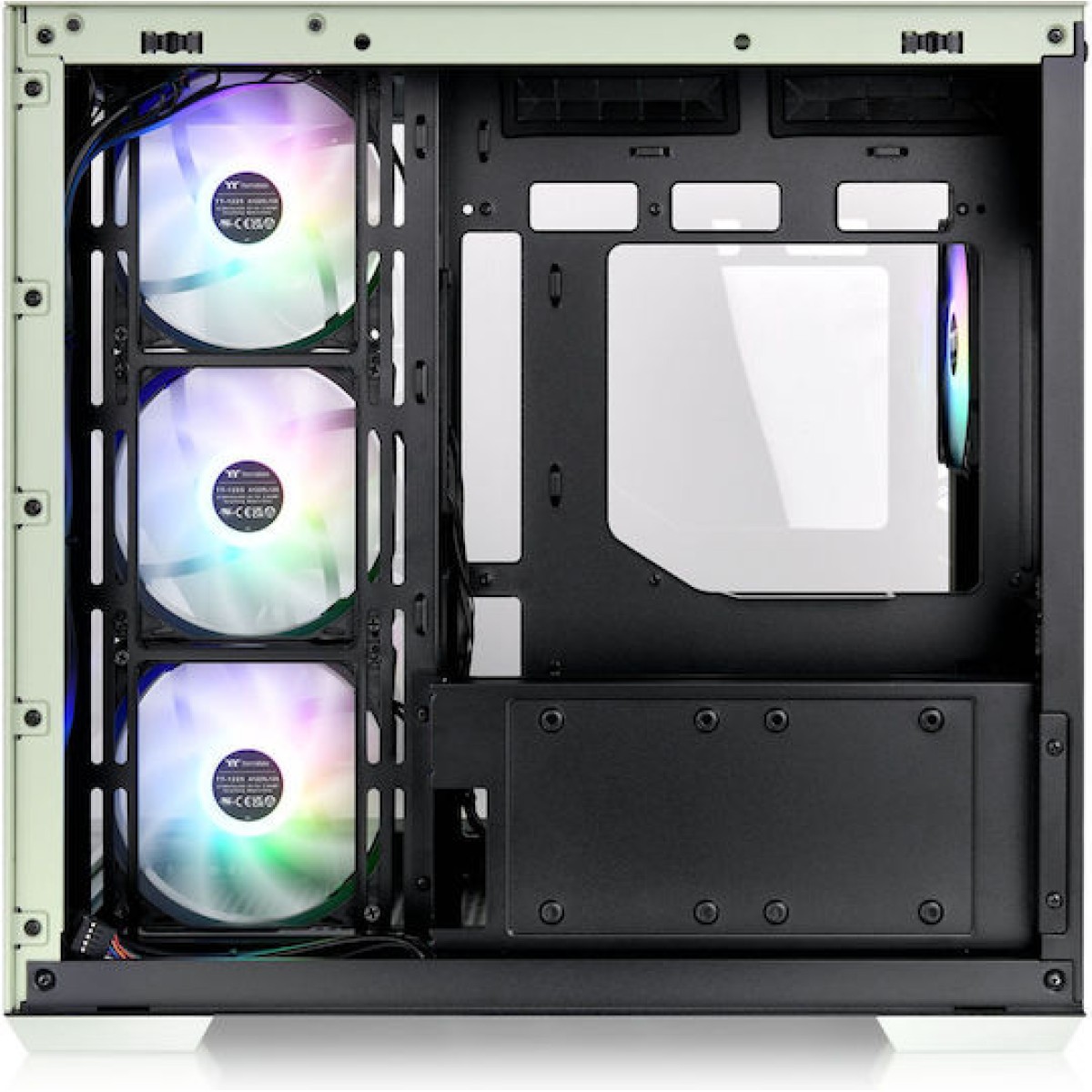 Thermaltake View 380 TG ARGB Gaming Midi Tower Κουτί Υπολογιστή Πράσινο