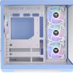 Thermaltake View 380 TG ARGB Gaming Midi Tower Κουτί Υπολογιστή με Πλαϊνό Παράθυρο Hydrangea Blue