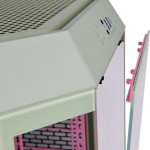 Thermaltake The Tower 300 Micro Tower Κουτί Υπολογιστή με Πλαϊνό Παράθυρο και RGB Φωτισμό Matcha Plum