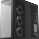 Deepcool CH780 Gaming Full Tower Κουτί Υπολογιστή με Πλαϊνό Παράθυρο και RGB Φωτισμό Μαύρο