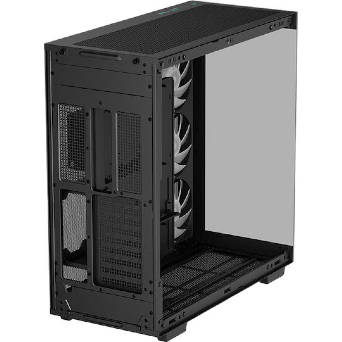 Deepcool CH780 Gaming Full Tower Κουτί Υπολογιστή με Πλαϊνό Παράθυρο και RGB Φωτισμό Μαύρο