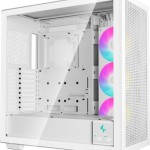 Deepcool Morpheus Gaming Full Tower Κουτί Υπολογιστή με Πλαϊνό Παράθυρο Λευκό