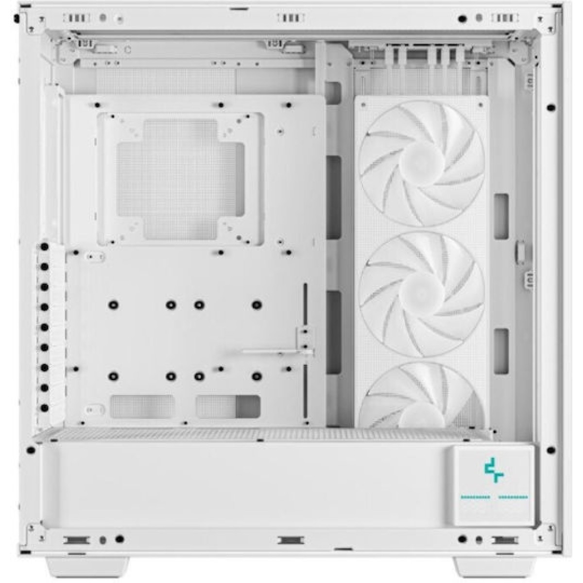 Deepcool Morpheus Gaming Full Tower Κουτί Υπολογιστή με Πλαϊνό Παράθυρο Λευκό