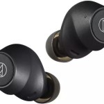 Audio Technica ATH-CKS30TW+ In-ear Bluetooth Handsfree Ακουστικά με Αντοχή στον Ιδρώτα και Θήκη Φόρτισης Matt Black