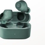 Audio Technica ATH-CKS30TW+ In-ear Bluetooth Handsfree Ακουστικά με Αντοχή στον Ιδρώτα και Θήκη Φόρτισης Πράσινα