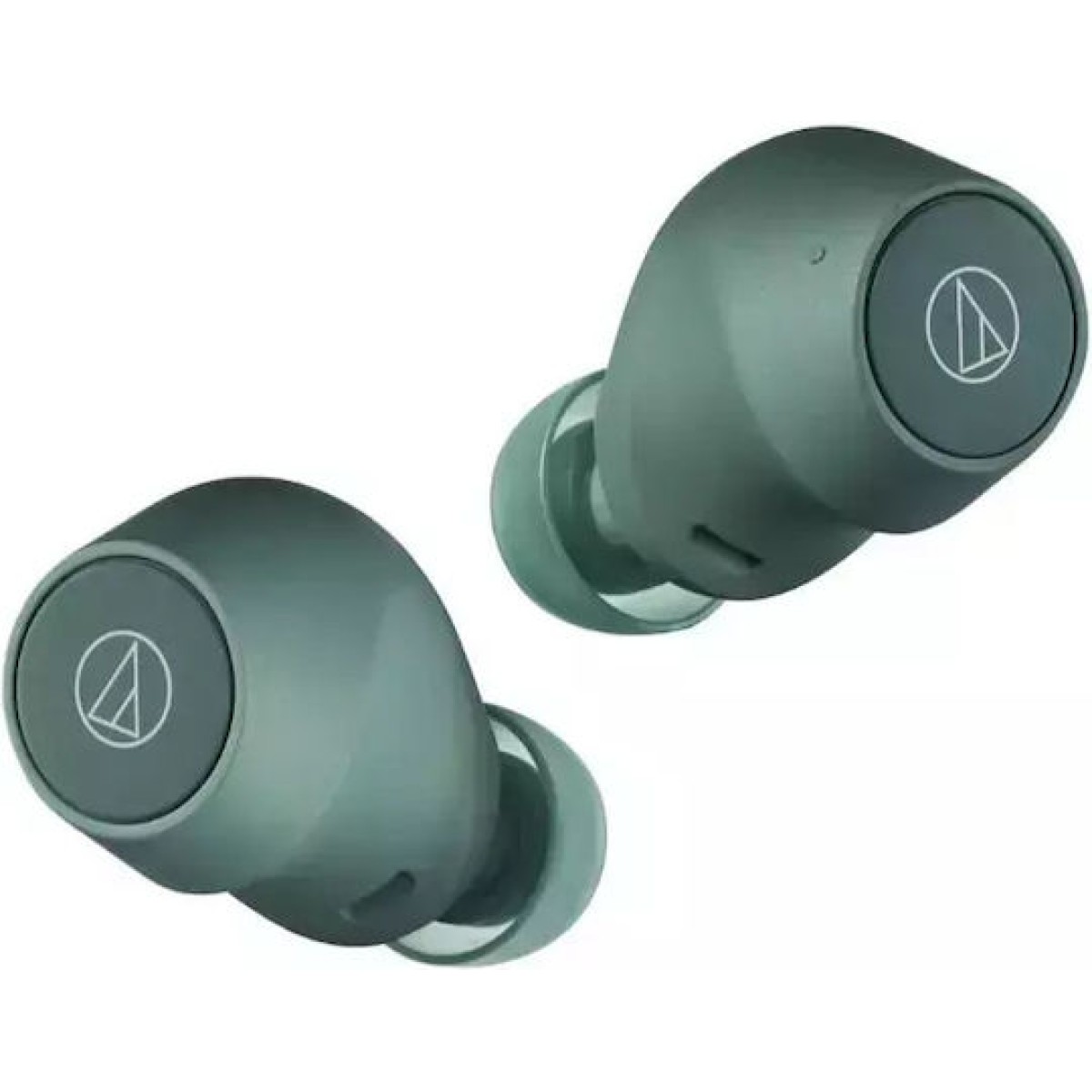 Audio Technica ATH-CKS30TW+ In-ear Bluetooth Handsfree Ακουστικά με Αντοχή στον Ιδρώτα και Θήκη Φόρτισης Πράσινα
