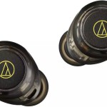 Audio Technica ATH-CKS30TW+TBK In-ear Bluetooth Handsfree Ακουστικά με Αντοχή στον Ιδρώτα και Θήκη Φόρτισης Μαύρα