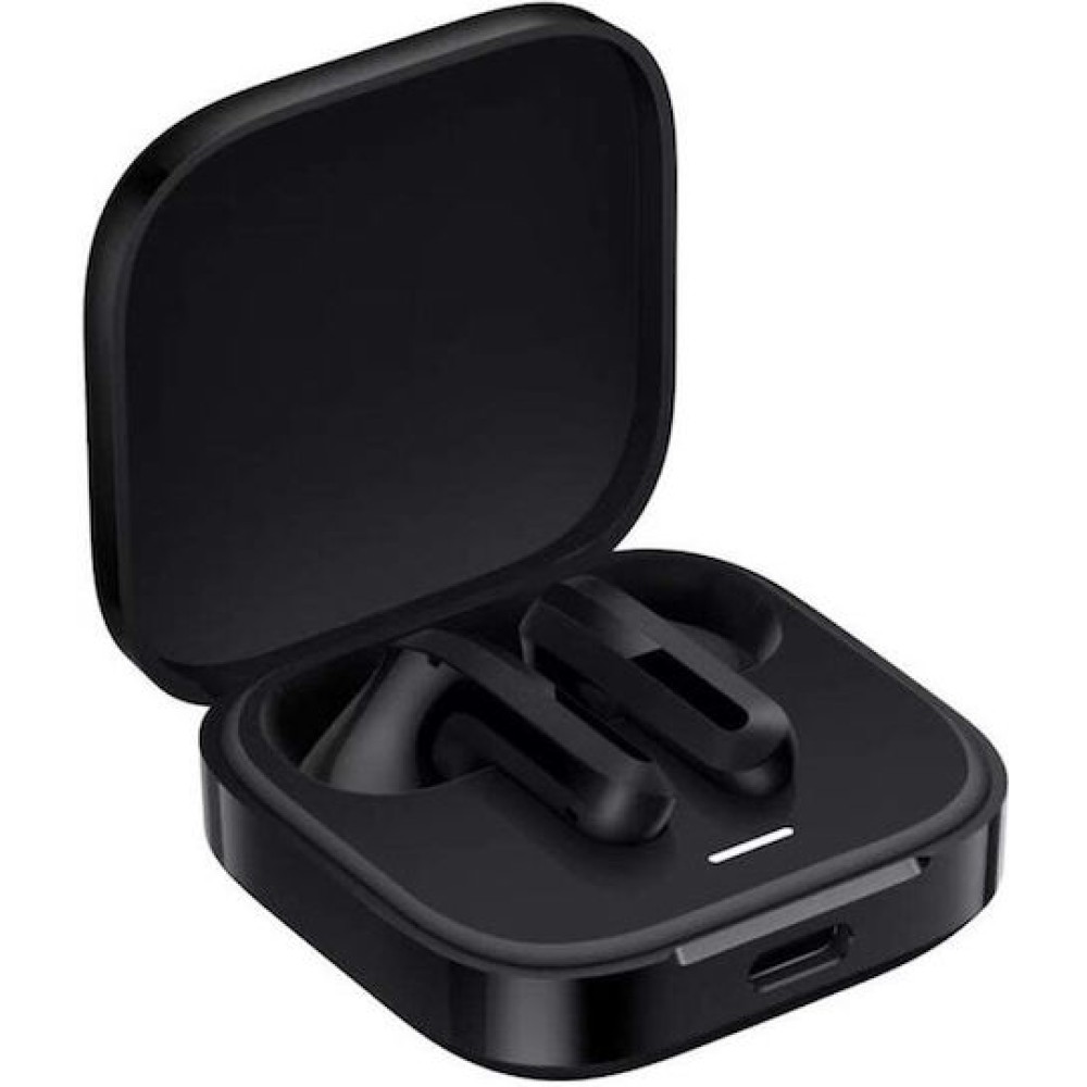 Xiaomi Redmi Buds 6 Active Bluetooth Handsfree Ακουστικά με Αντοχή στον Ιδρώτα και Θήκη Φόρτισης Μαύρα