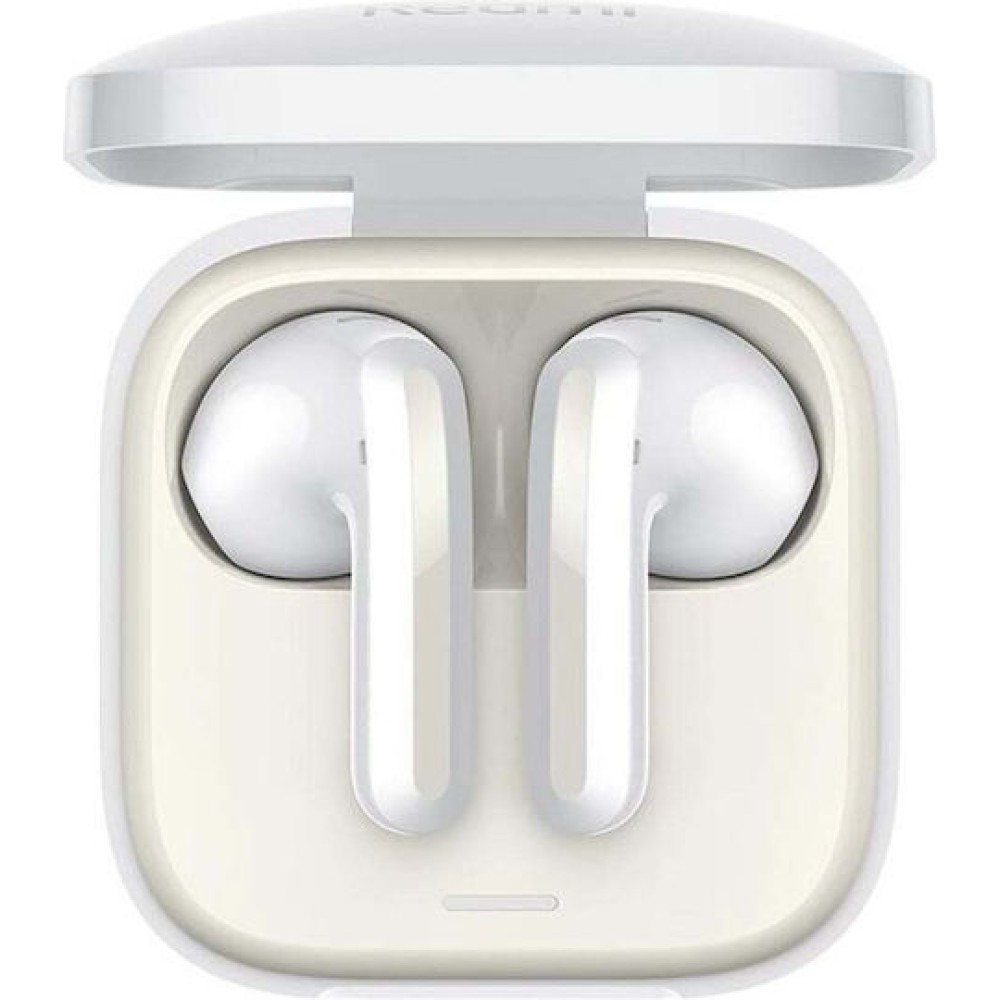 Xiaomi Redmi Buds 6 Active Bluetooth Handsfree Ακουστικά με Αντοχή στον Ιδρώτα και Θήκη Φόρτισης Λευκά