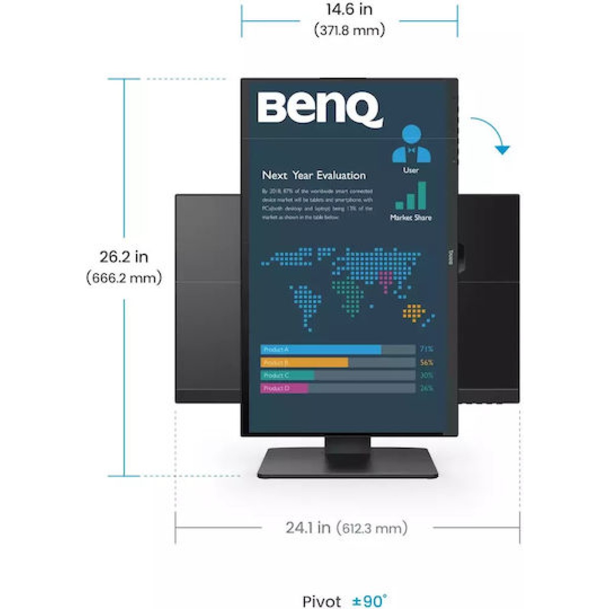 BenQ BL2786TC IPS Monitor 27