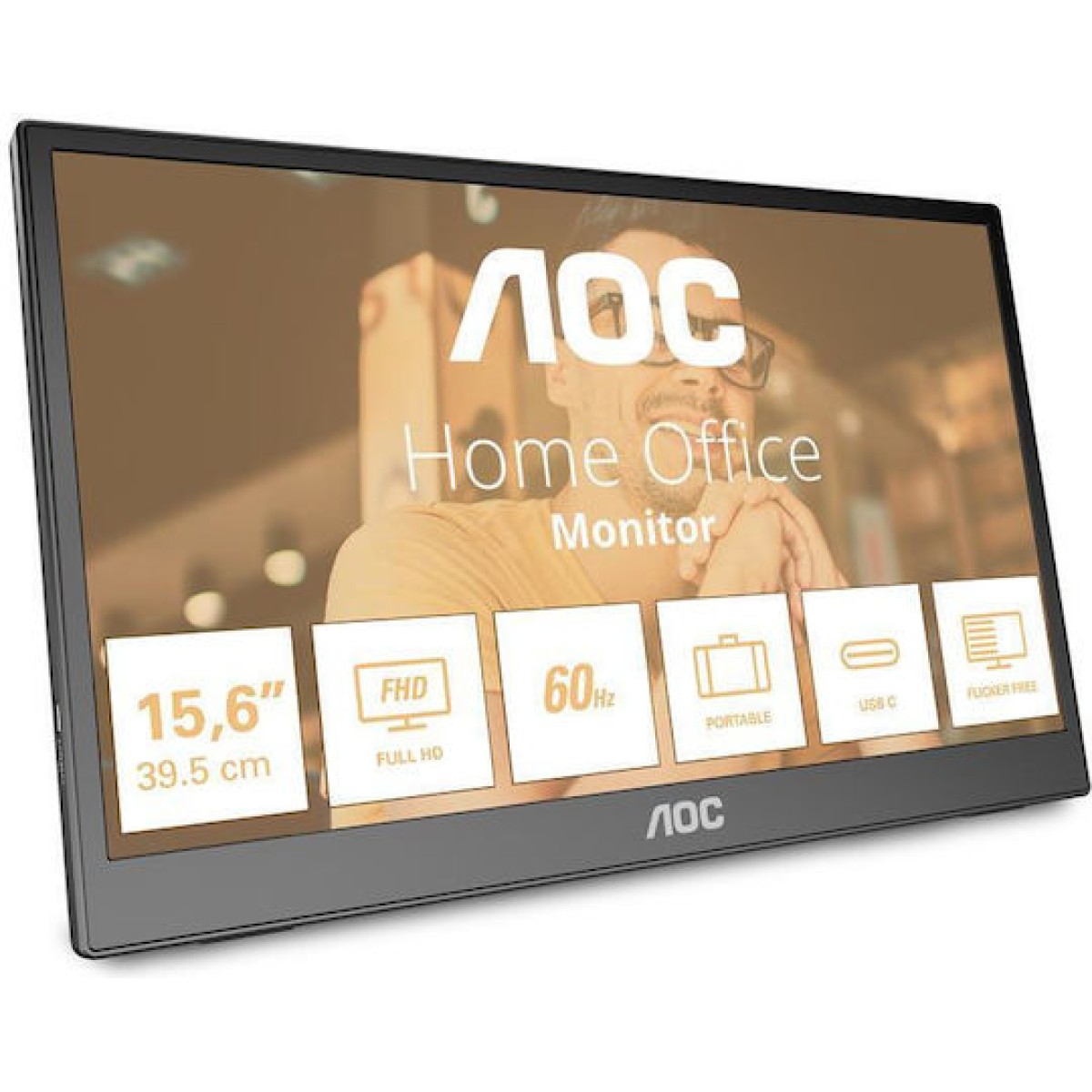 AOC 16T3EA IPS Φορητό Monitor 16