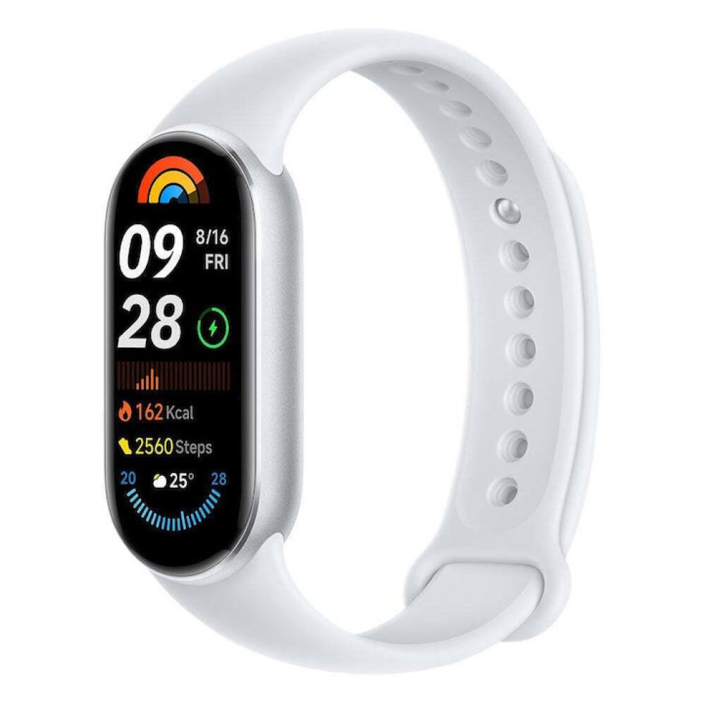 Xiaomi Smart Band 9 Αδιάβροχο με Παλμογράφο Glacier Silver