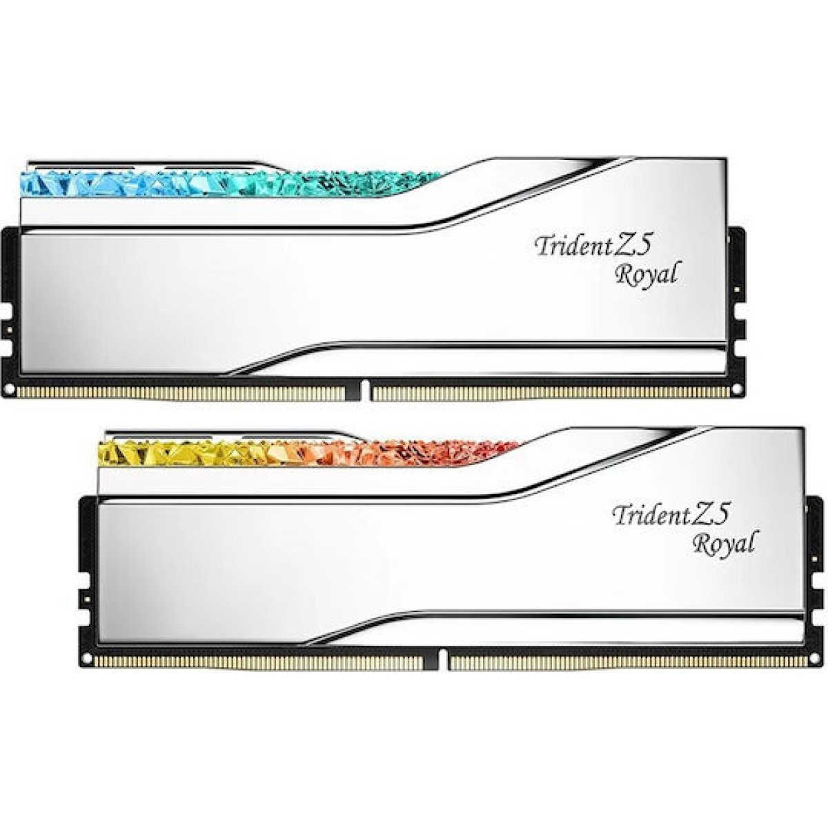 G.Skill Trident Z5 Royal RGB DDR5 48GB RAM με 2x24GB Modules και Ταχύτητα 8200 για Desktop