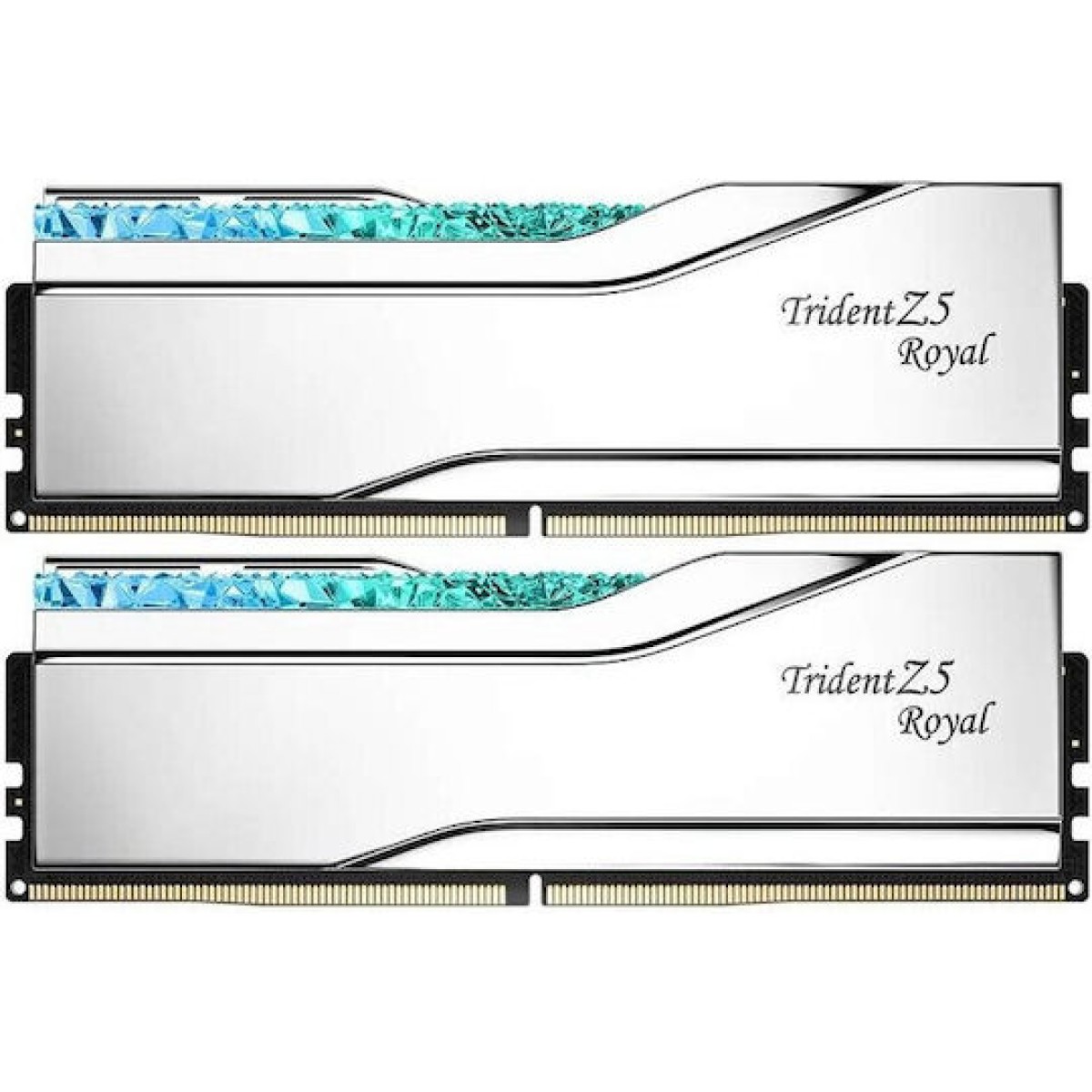 G.Skill Trident Z5 Royal RGB DDR5 48GB RAM με 2x24GB Modules και Ταχύτητα 8200 για Desktop